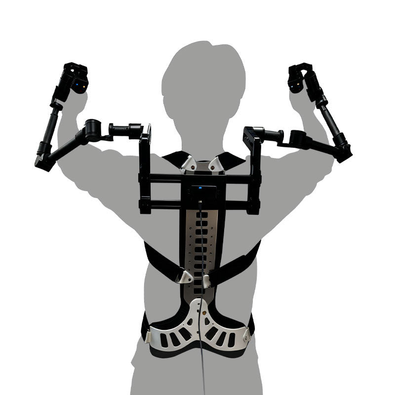 ExoArm-7 Wearable Exoskeleton – Teleoperation for Robotic Arms & VLA Applications, Compatible with OpenArm
