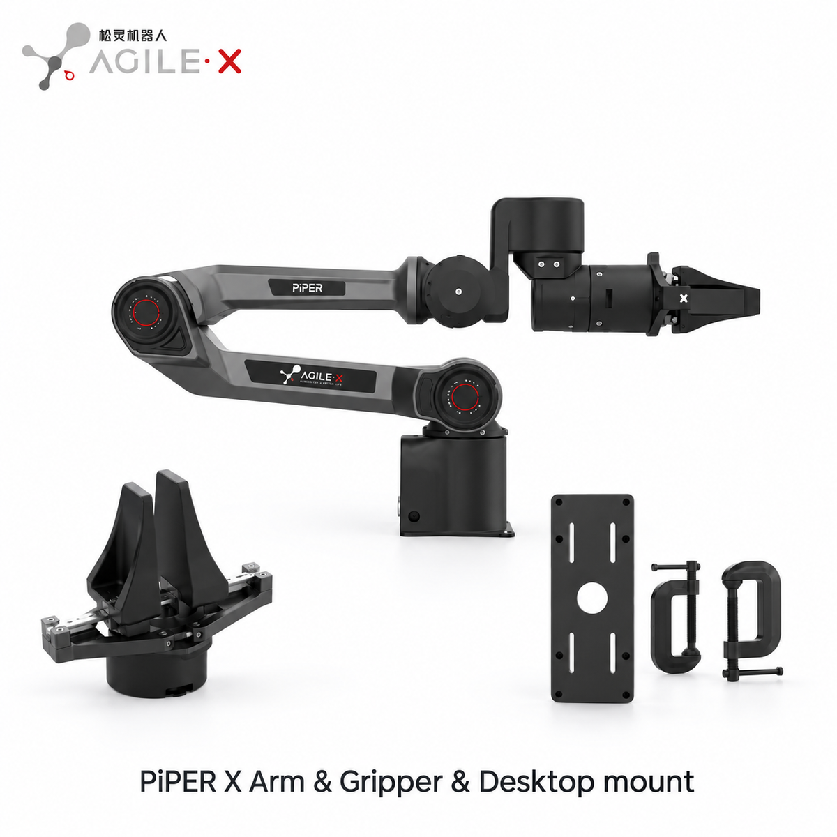AgileX PiPER 6-DOF Robotic Arm | Research Robot Arm for Education & Automation