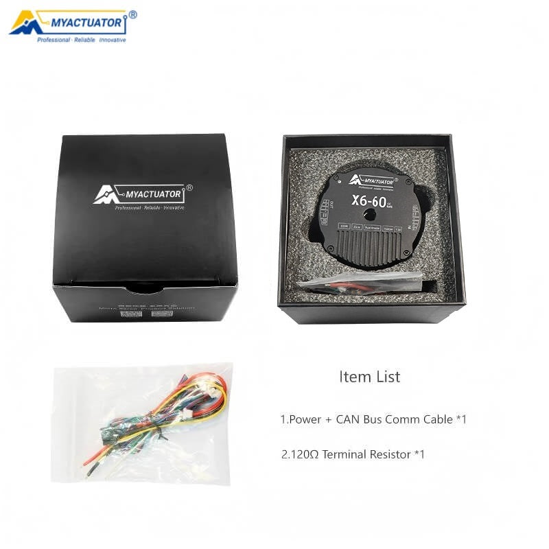 MyActuator RMD-X6-60 Motor | Robot Servo Motor for Robotics Development product image 7