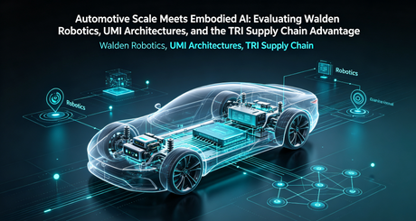 Automotive Scale Meets Embodied AI: Evaluating Walden Robotics, UMI Architectures, and the TRI Supply Chain Advantage