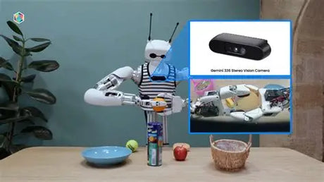 Basler and Orbbec stereo vision system for mobile robotics and spatial AI perception infrastructure