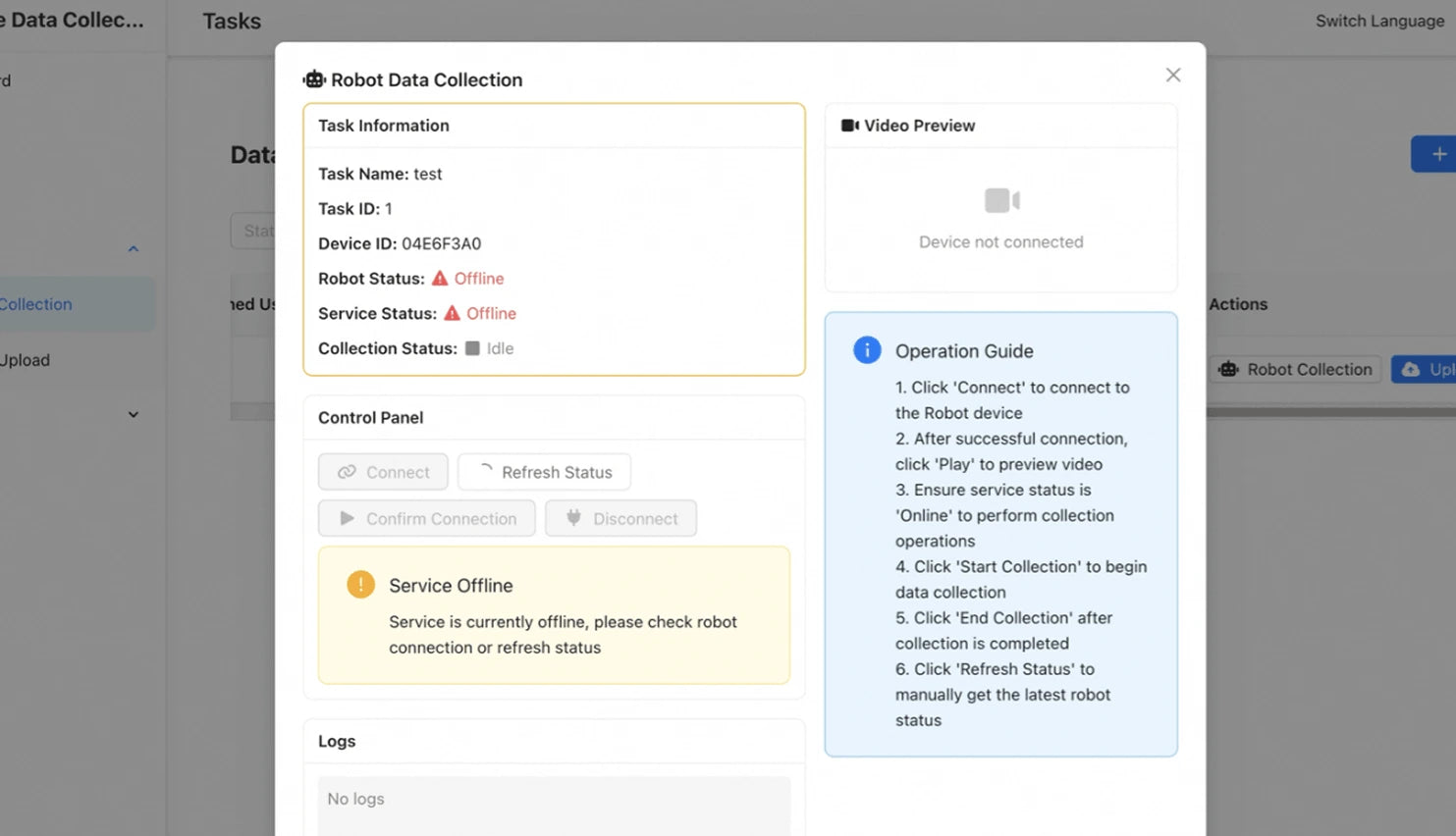 Streamlined Data Acquisition Tools