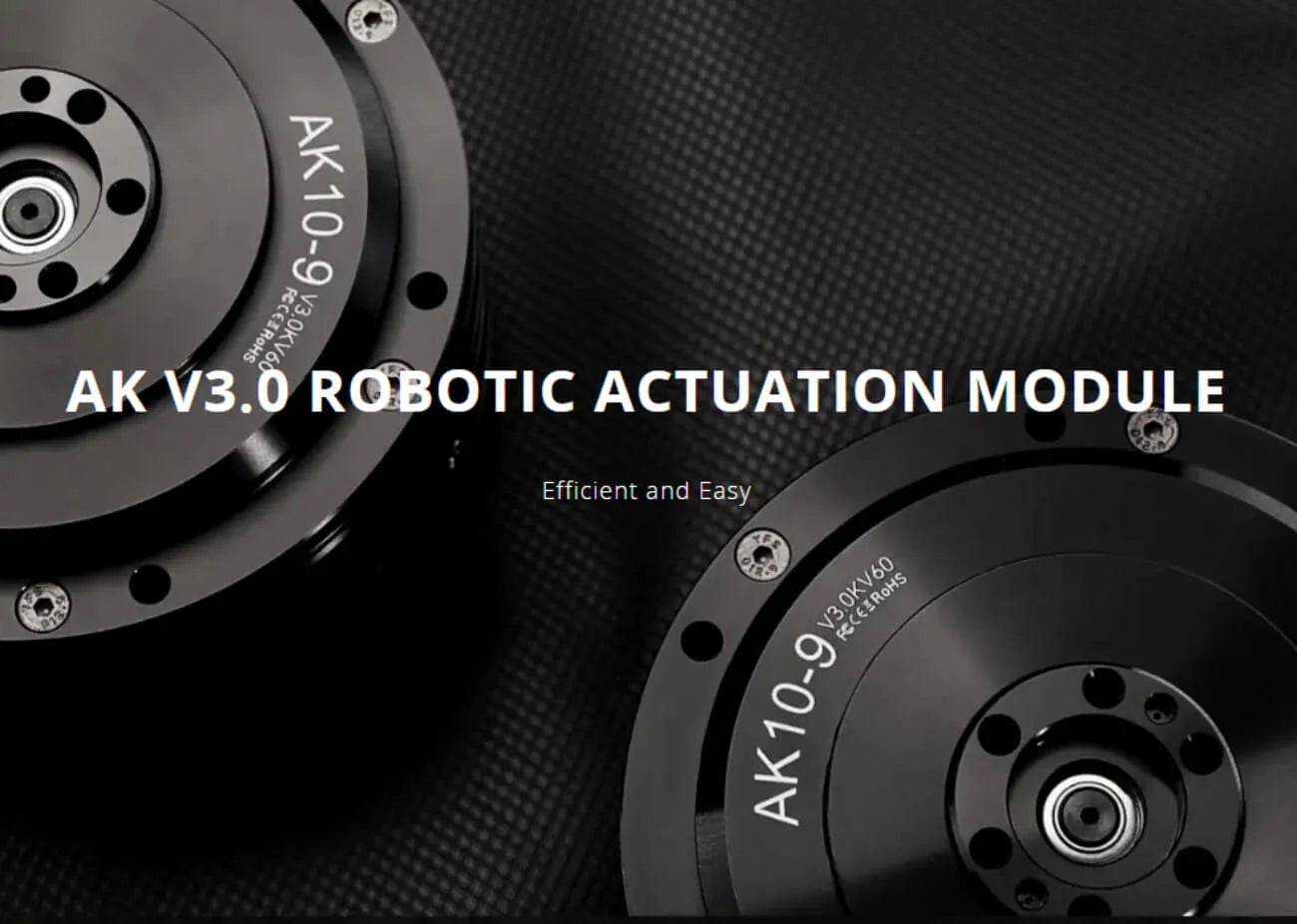 CubeMars AK10-9 V3.0 Servo Motor | High-Torque Robot Actuator for Robotics Development