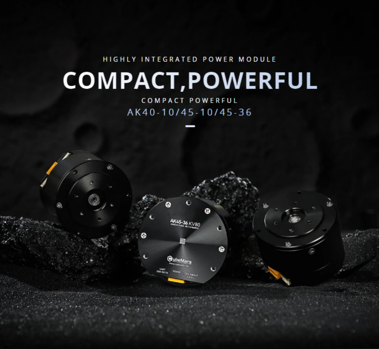 CubeMars AK40-10 Motor | Compact Robot Actuator for Robotics Development