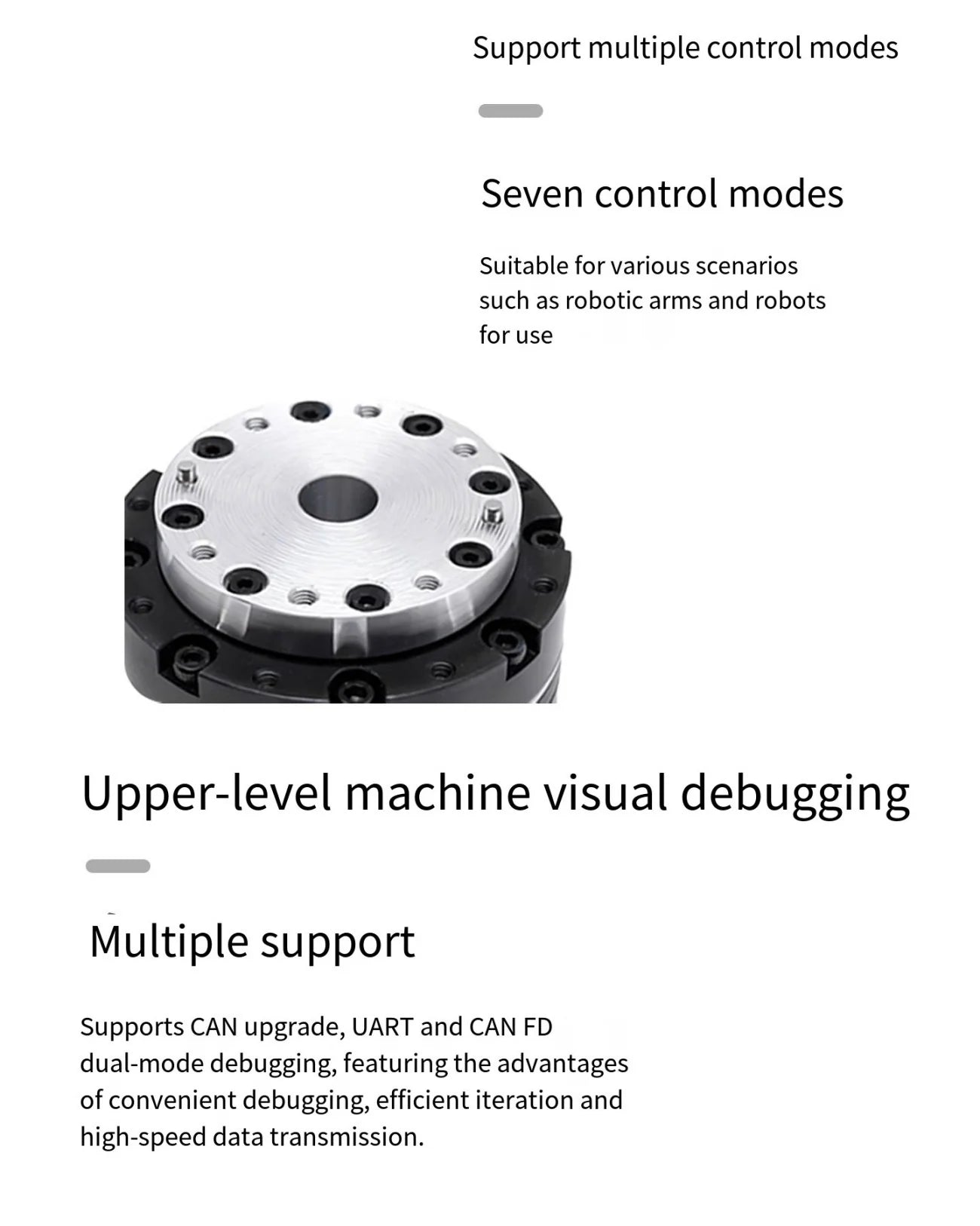 DAMIAO DM-JH11-2EC Servo Motor for Robot Joints