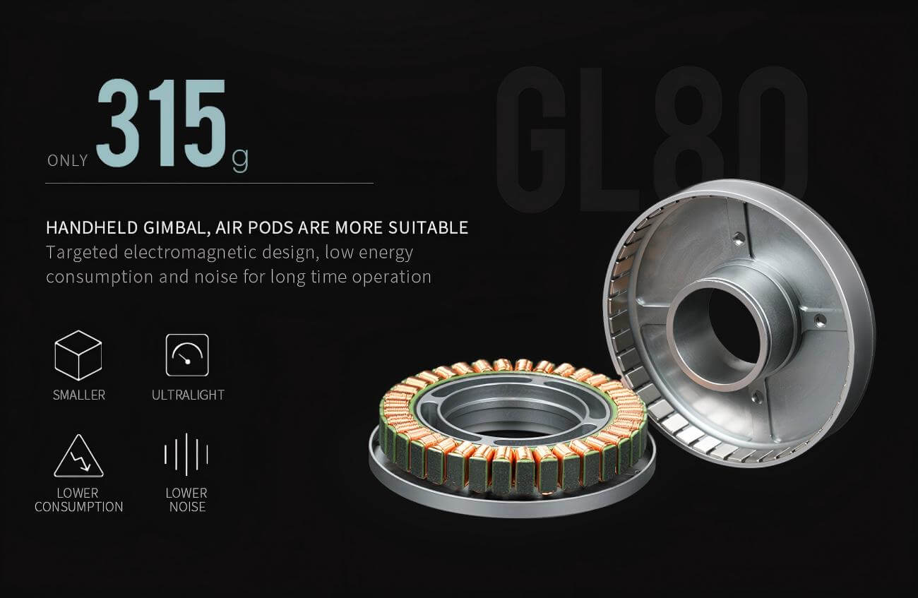 CubeMars GL80 Motor | High-Torque Robot Actuator for Robotics Development