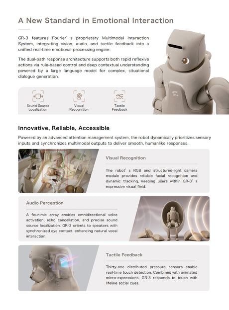 Fourier GR-3C Humanoid Robot for AI & Robotics Research_05