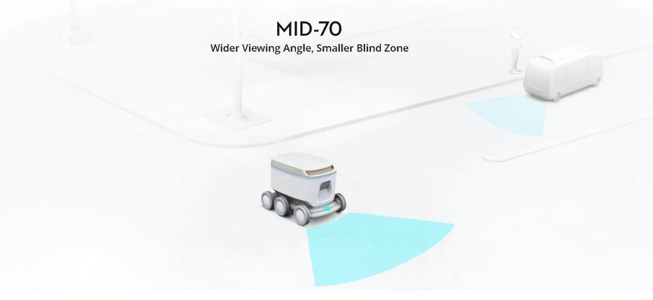 Livox Mid-70 LiDAR Sensor for SLAM & Robotics