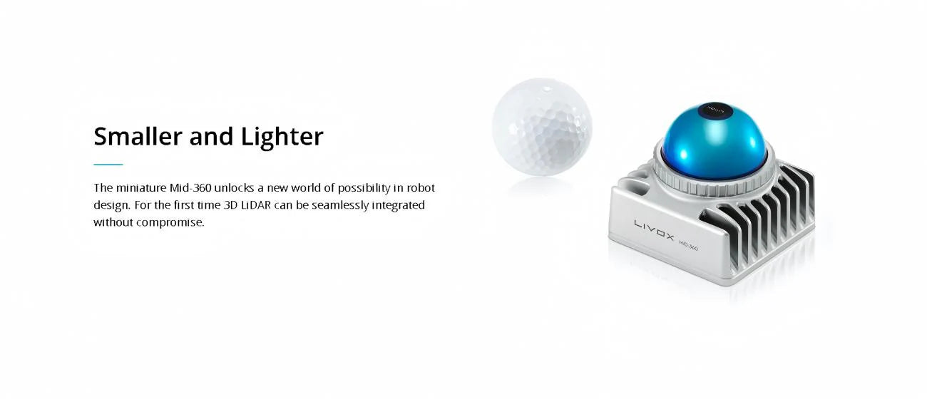 Livox MID-360 LiDAR Sensor for SLAM & Robotics | Quote