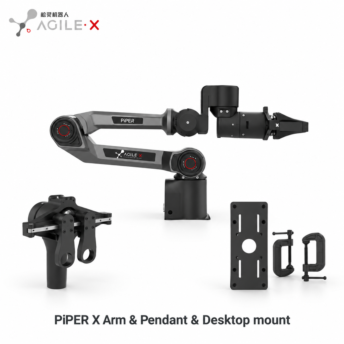 AgileX PiPER 6-DOF Robotic Arm | Research Robot Arm for Education & Automation