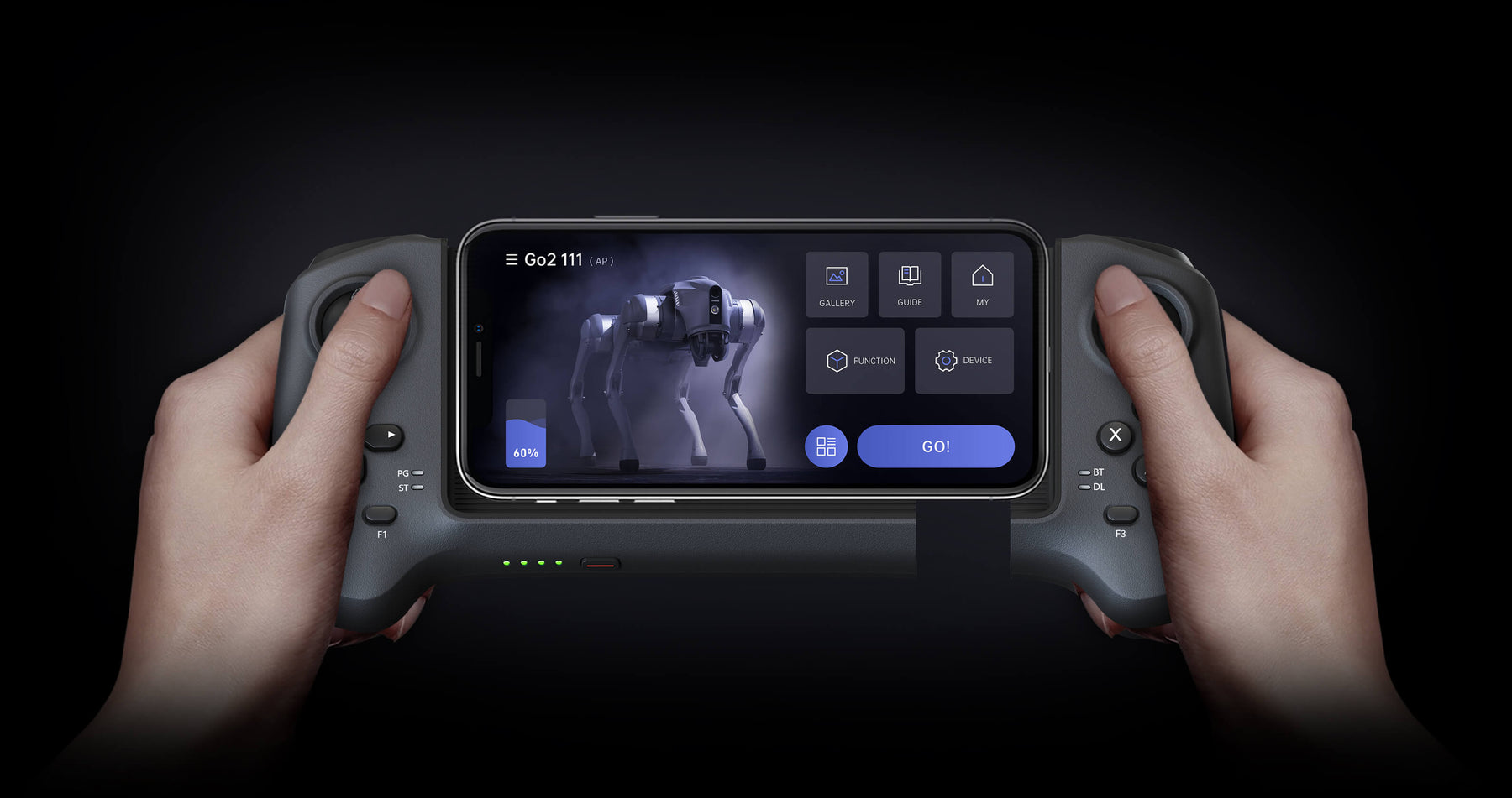 Comfortable Grip, Smart Control, Eﬀortless Handling