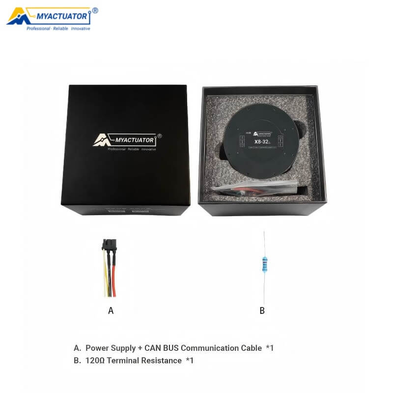 MyActuator RMD-X8-32 Motor | Robot Servo Motor for Robotics Development product image 5