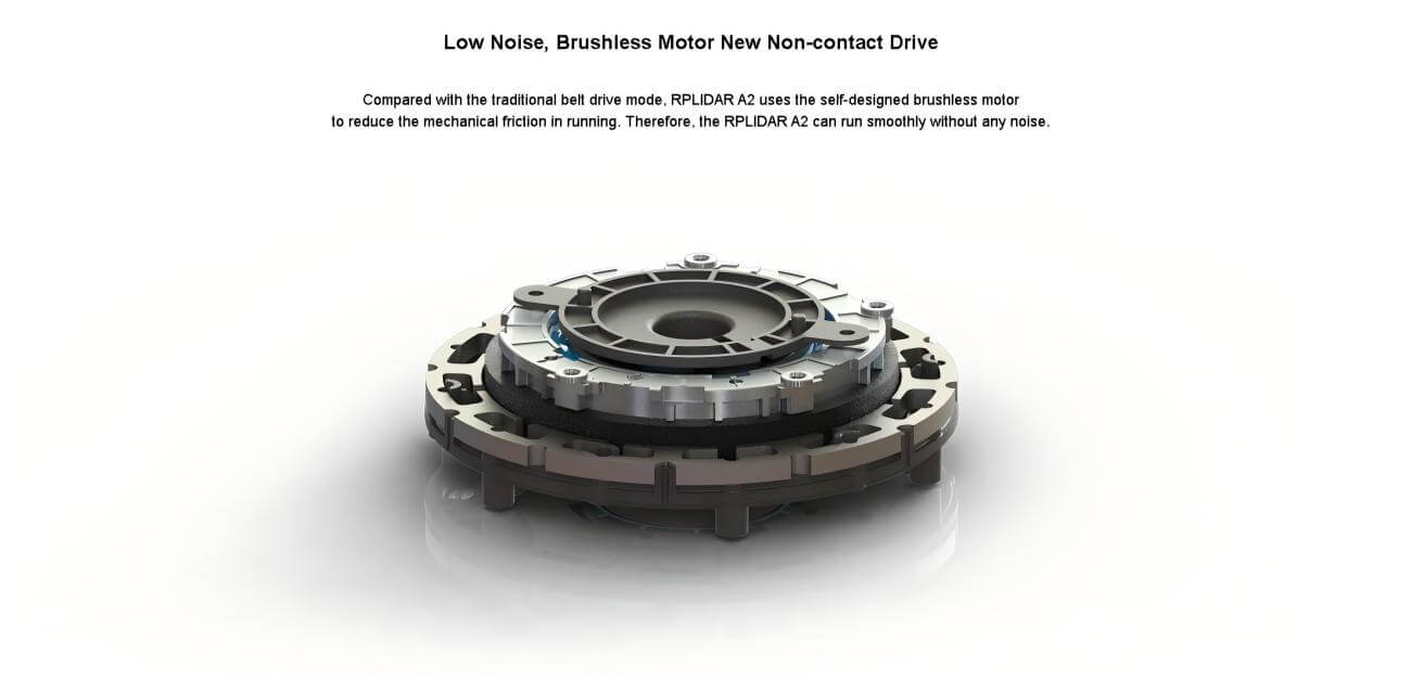 SLAMTEC RPLIDAR A2 360° LiDAR Sensor for Robotics & Mapping
