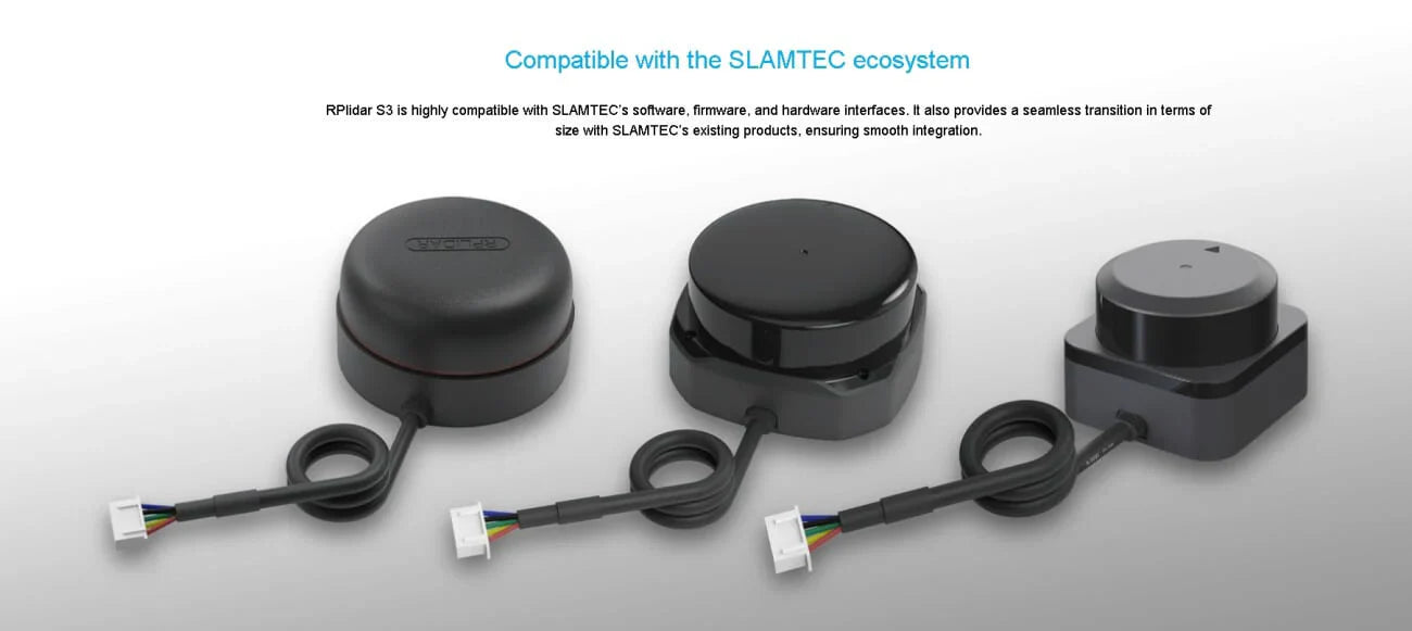 SLAMTEC RPLIDAR S3 360° LiDAR Sensor for SLAM & Robotics