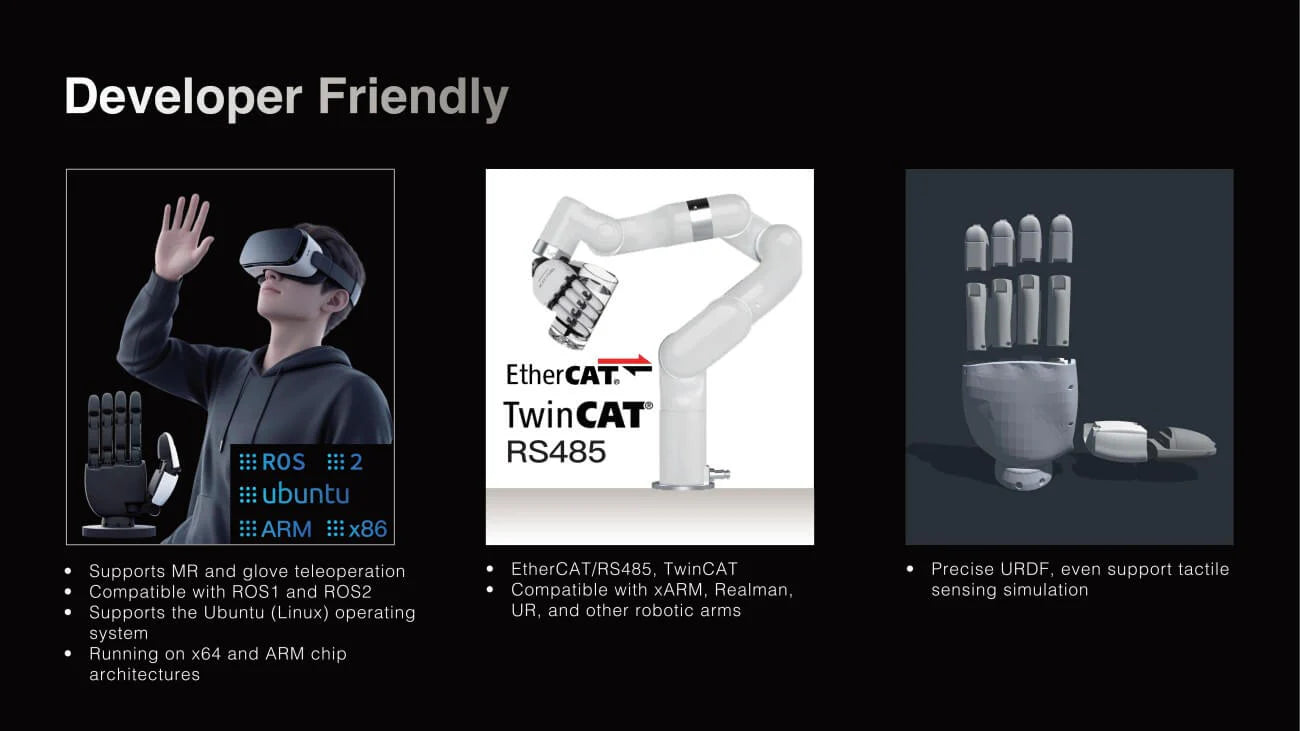 RobotEra XHAND 1 Robotic Hand Module for Humanoid Integration
