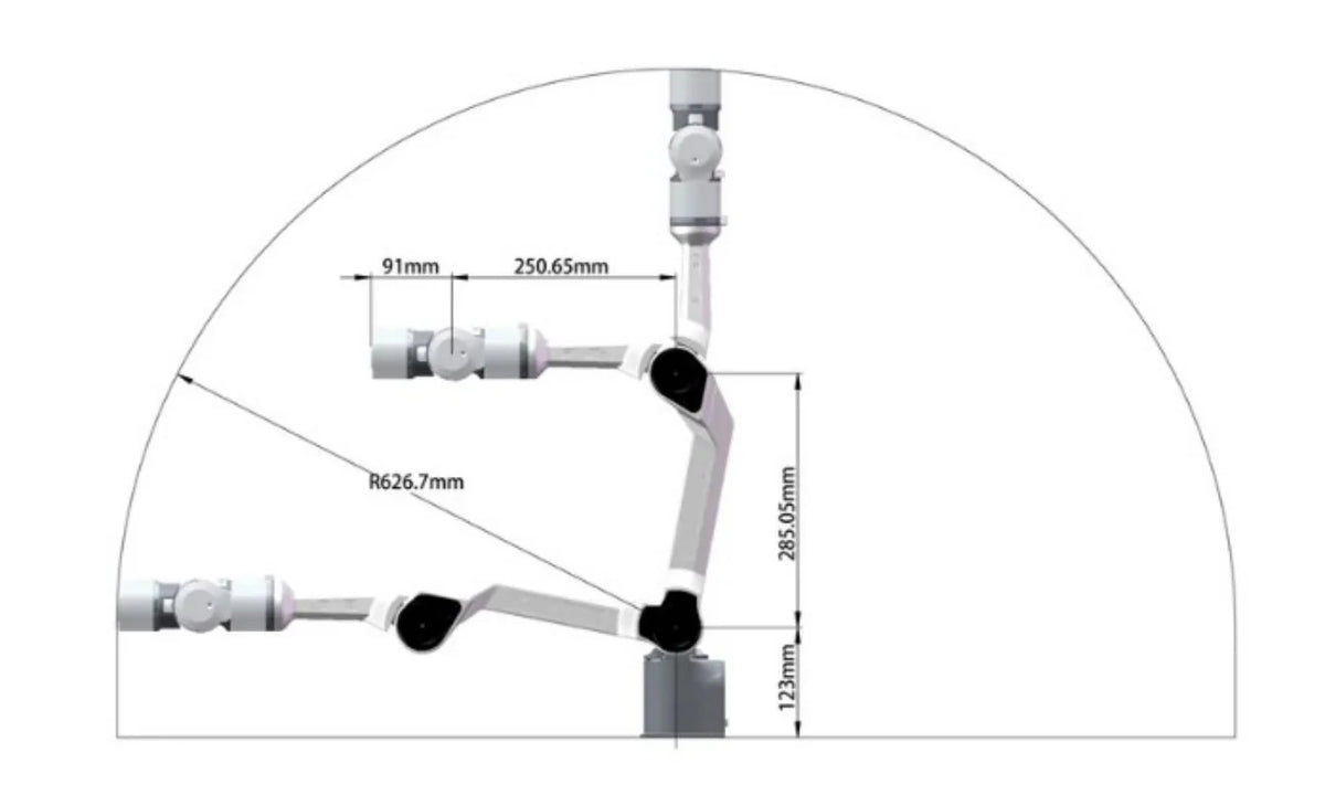 AgileX PiPER 6-DOF Robotic Arm | Research Robot Arm for Education & Automation