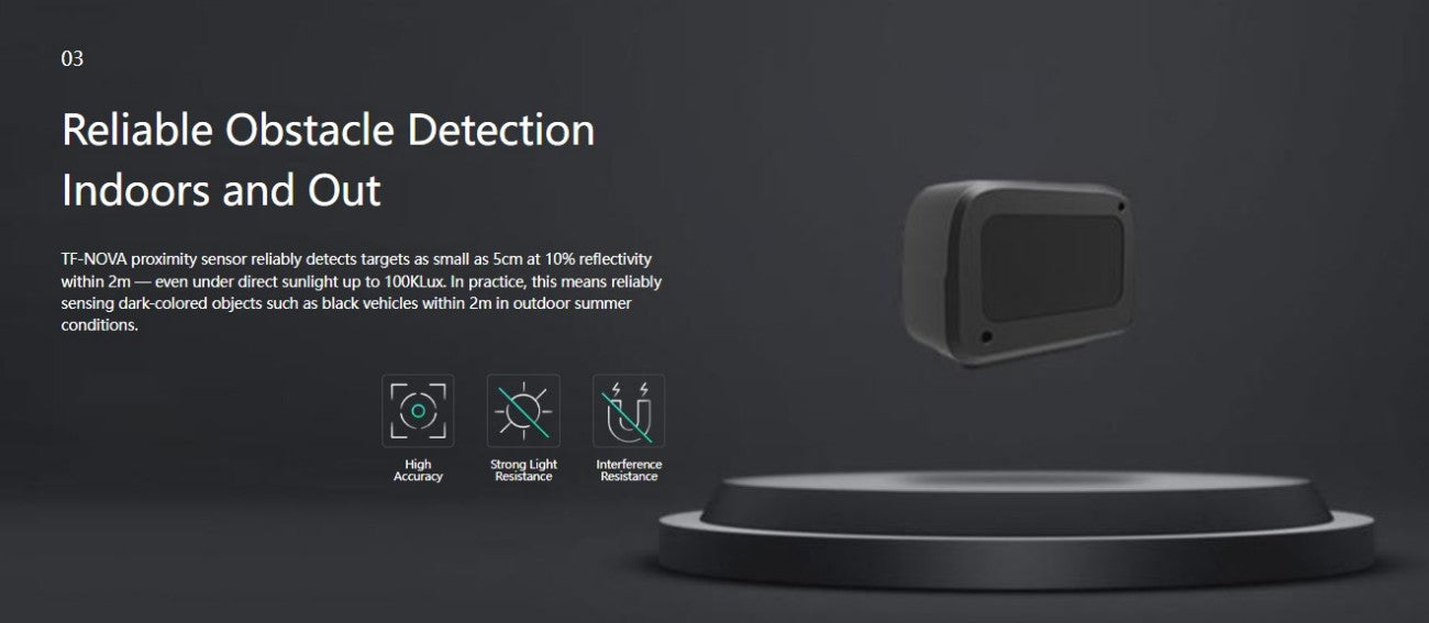 Benewake TF-NOVA LiDAR | Robot LiDAR Sensor for Robotics & Mapping detail image 4