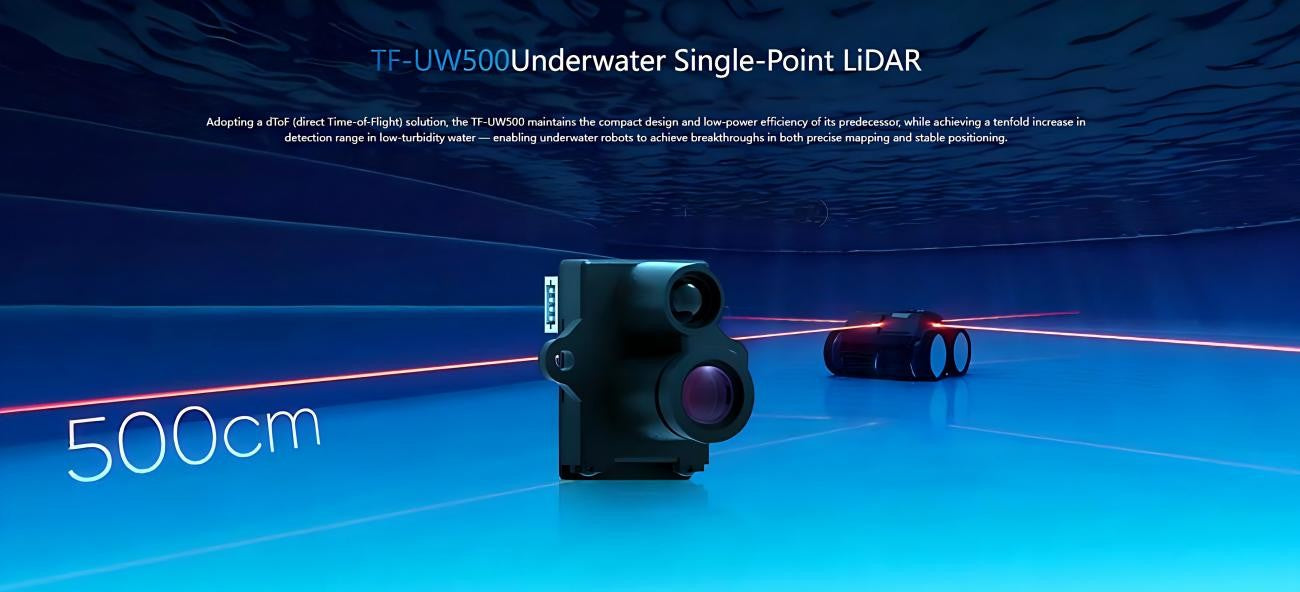 Benewake TF-UW500 LiDAR | Robot LiDAR Sensor for Robotics & Mapping detail image 1