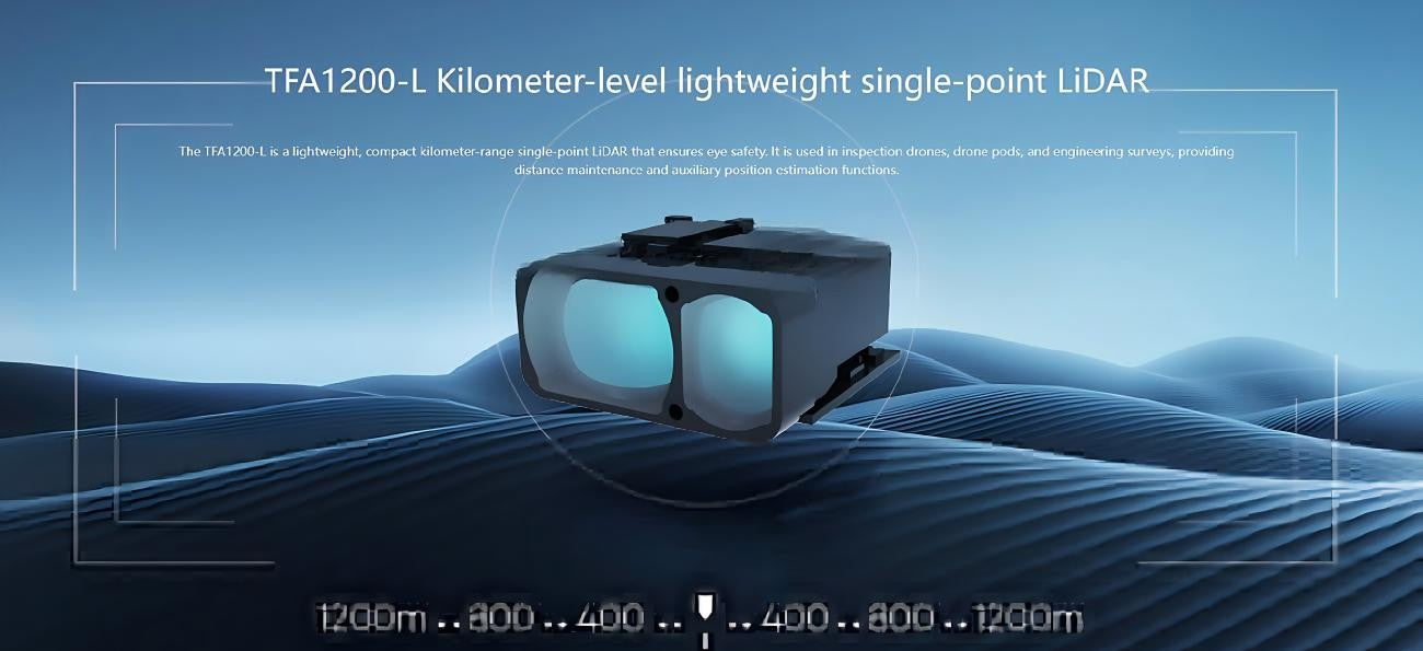 Benewake TFA1200-L LiDAR | Robot LiDAR Sensor for Robotics & Mapping detail image 1