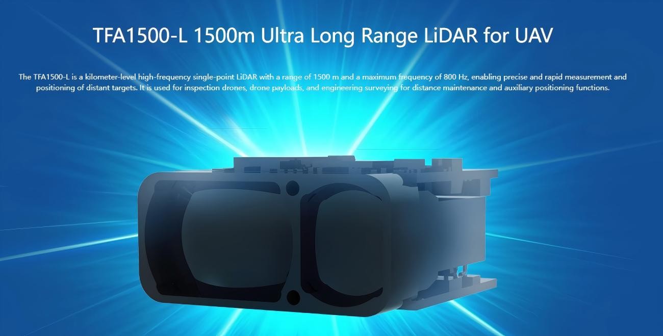 Benewake TFA1500-L LiDAR | Robot LiDAR Sensor for Robotics & Mapping detail image 1