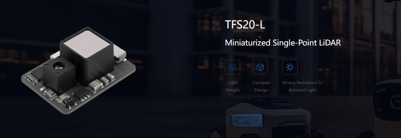 Benewake TFS20-L LiDAR | Robot LiDAR Sensor for Robotics & Mapping detail image 1