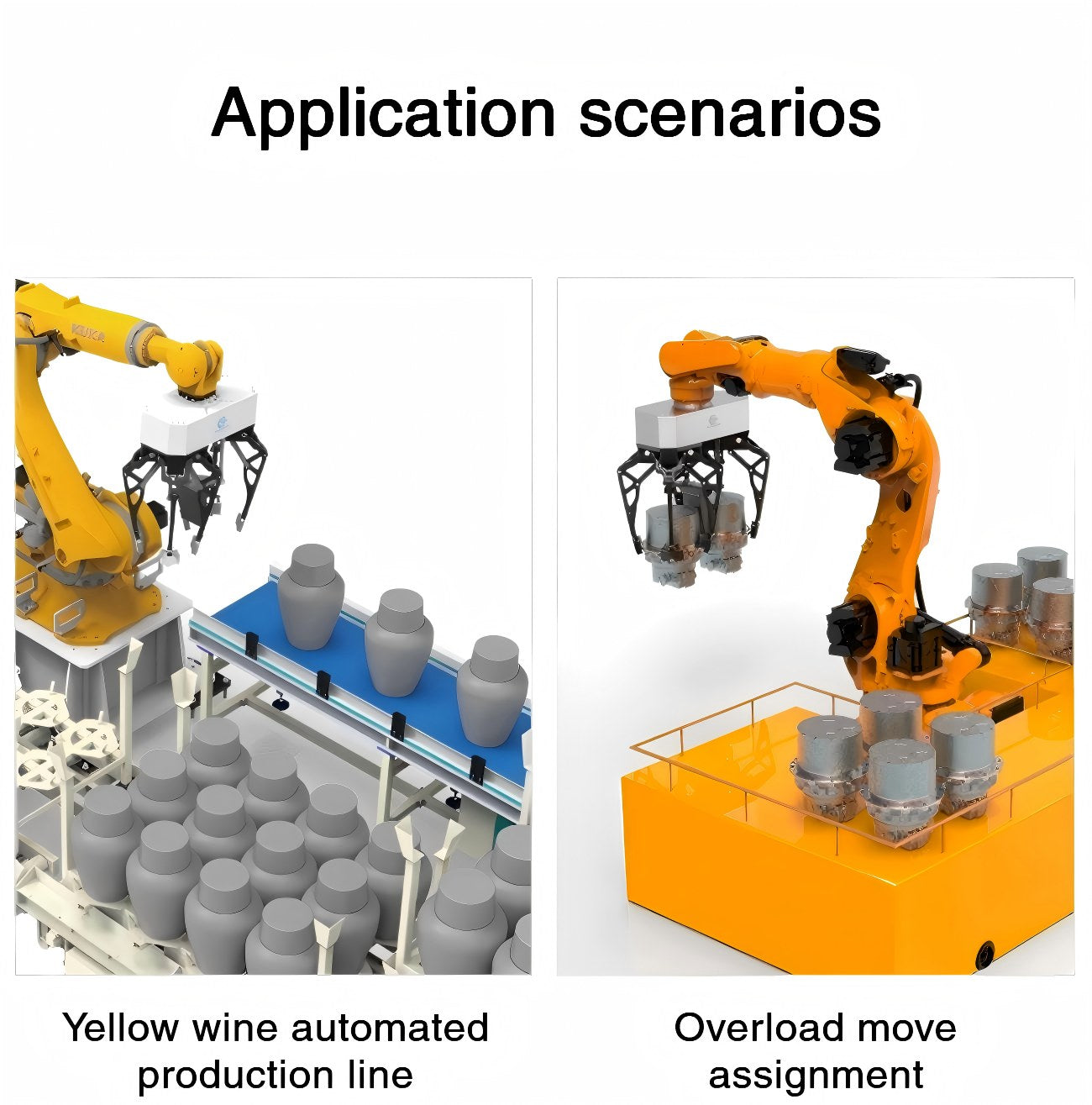 ChangingTek Robotics CTHM3F460 Gripper | Servo Robot Gripper for Automation