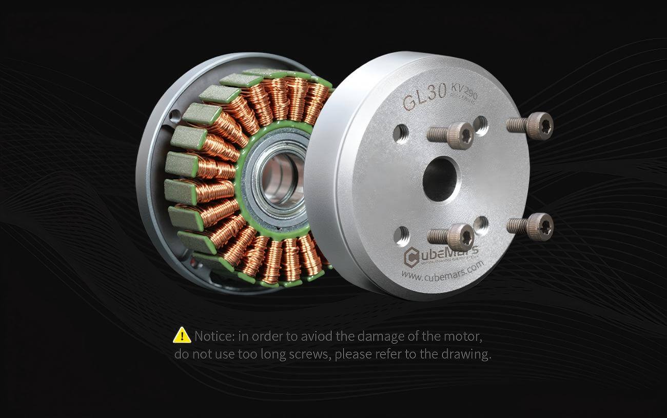 CubeMars GL30 motor detail image 5