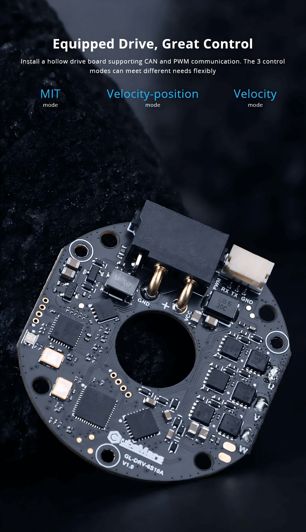 CubeMars GL40 II motor detail image 2