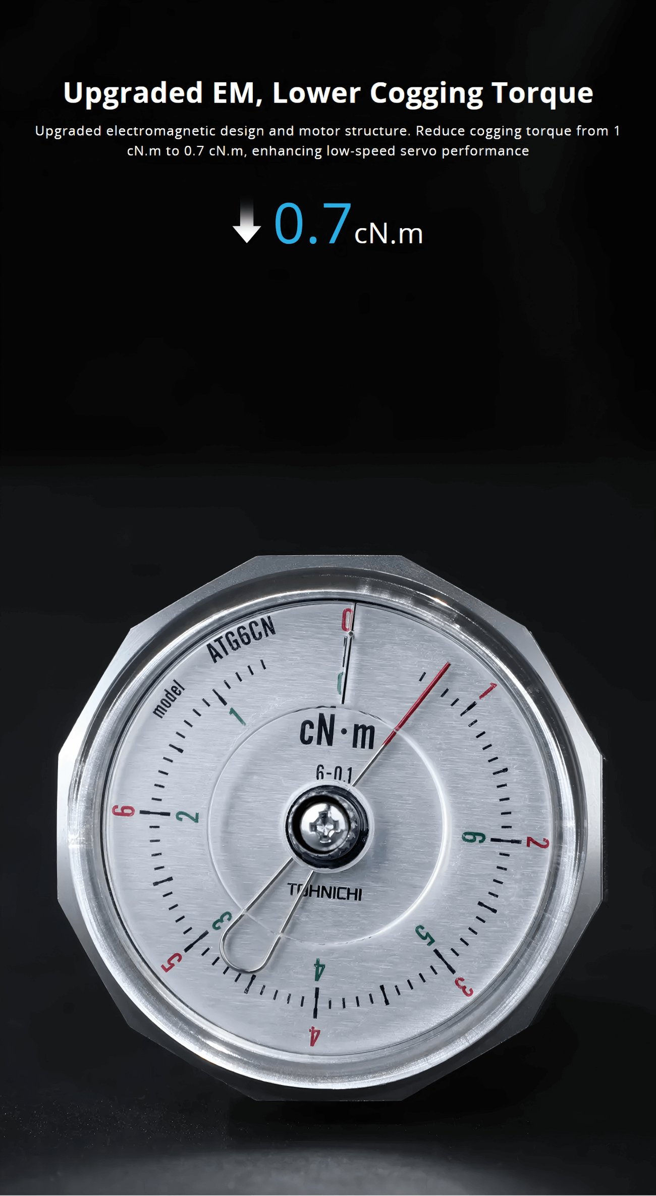 CubeMars GL40 II motor detail image 3