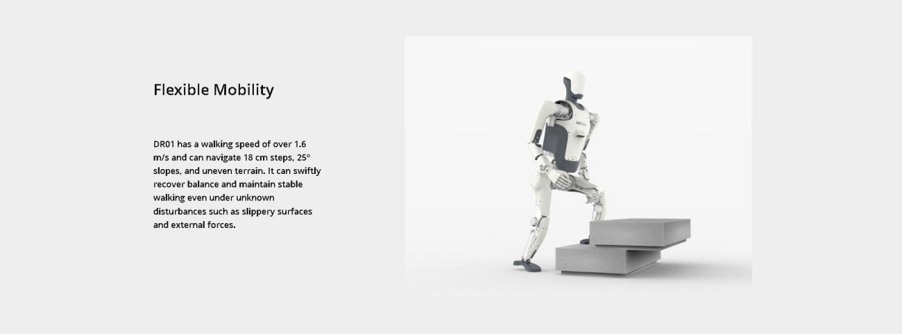 DEEP Robotics DR01 Robot | Humanoid Robot Platform for Robotics Research detail image 3