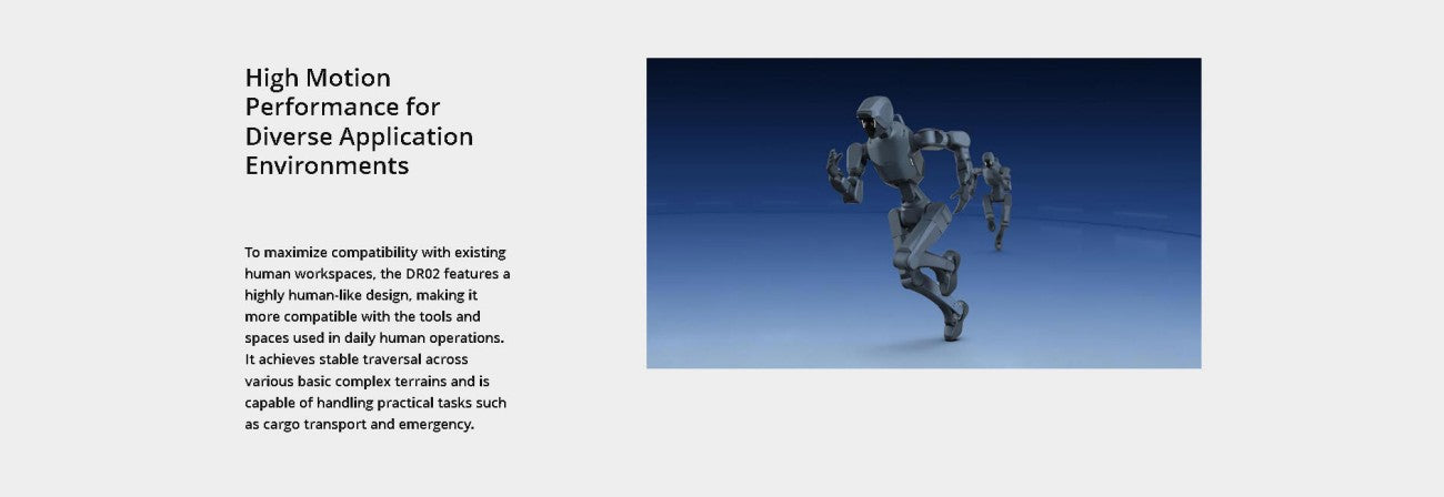 DEEP Robotics DR02 Robot | Humanoid Robot Platform for Robotics Research detail image 4
