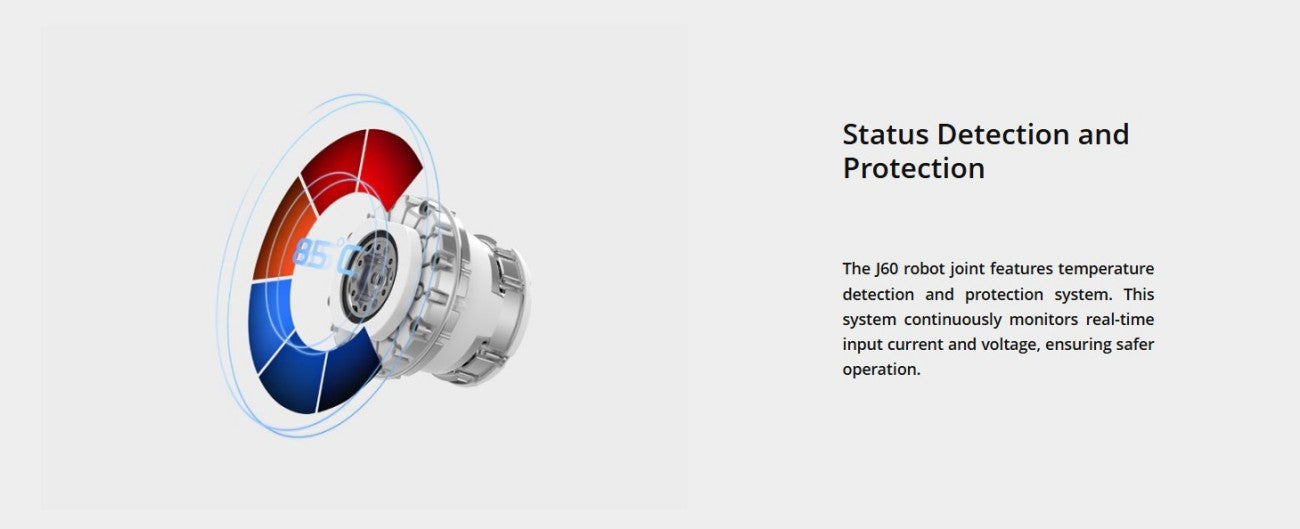 DEEP Robotics J60-10 Motor | Robot Servo Motor for Robotics Development detail image 6