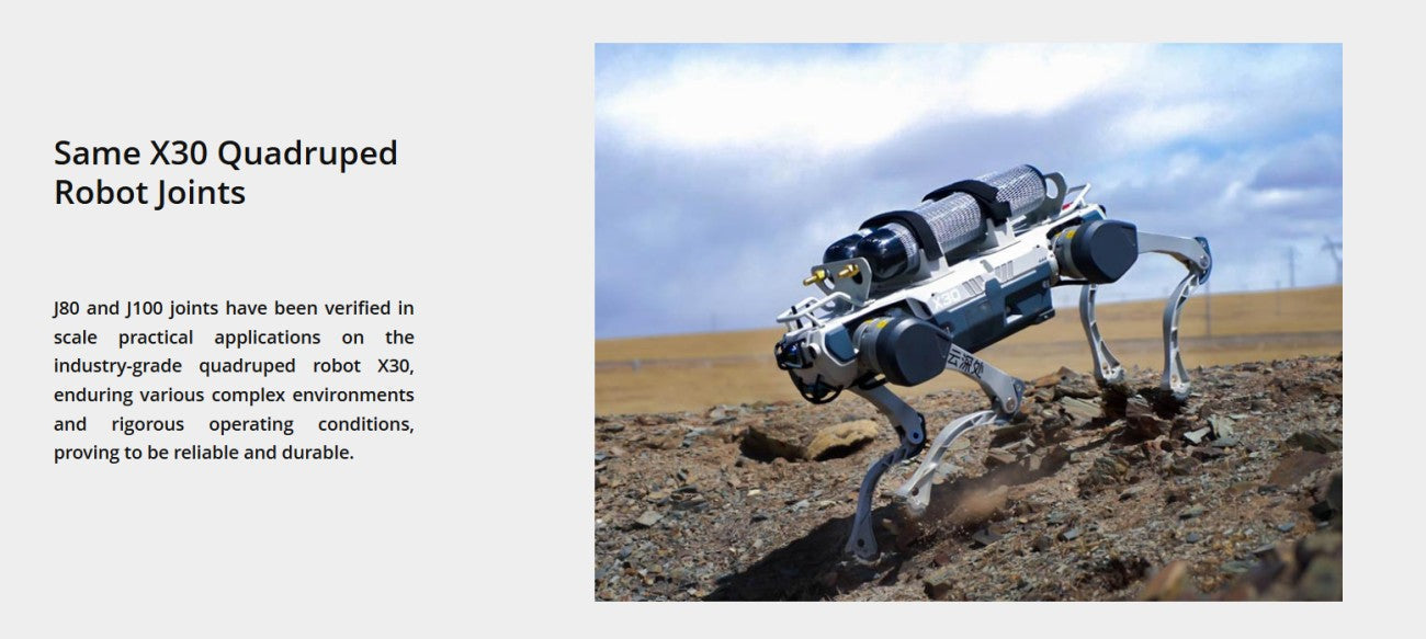 DEEP Robotics J80-27P Motor | Robot Servo Motor for Robotics Development detail image 3