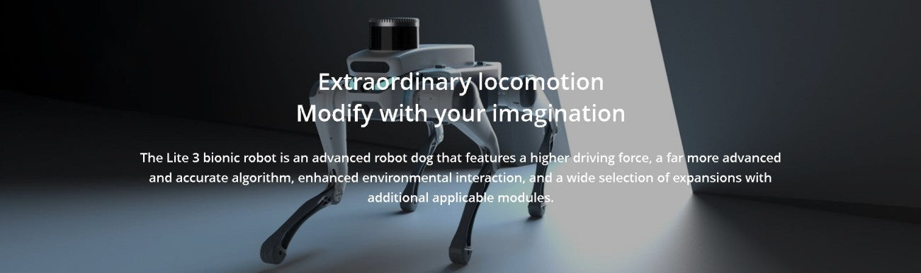 DEEP Robotics Lite3 Robot | Quadruped Robot Platform for Education Labs and Robotics Research detail image 1