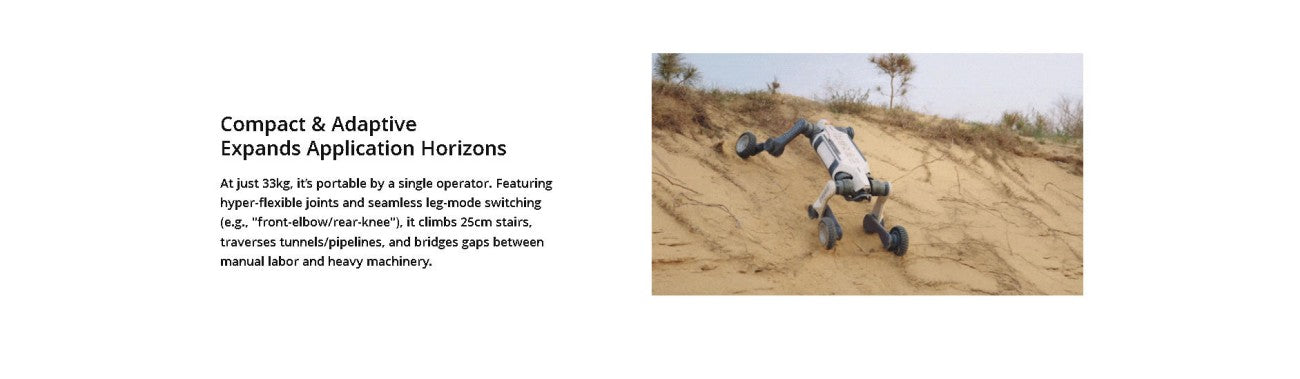 DEEP Robotics LYNX M20 Robot | Quadruped Robot Platform for Field Robotics and Embodied AI Development detail image 4