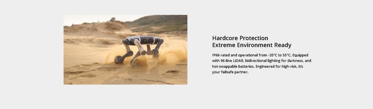 DEEP Robotics LYNX M20 Robot | Quadruped Robot Platform for Field Robotics and Embodied AI Development detail image 5