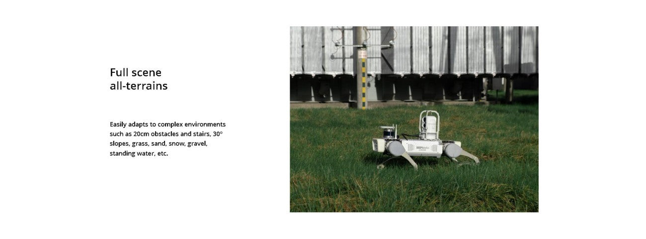 DEEP Robotics X20 Robot | Quadruped Robot Platform for Robotics Research and Field Robot Development detail image 2