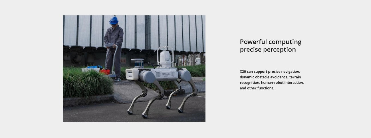 DEEP Robotics X20 Robot | Quadruped Robot Platform for Robotics Research and Field Robot Development detail image 3