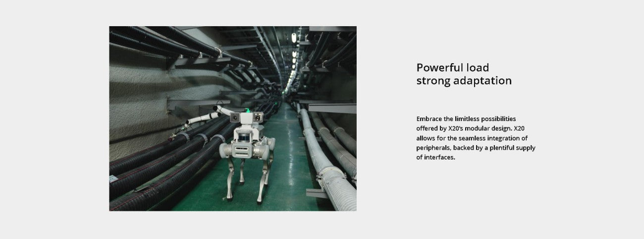 DEEP Robotics X20 Robot | Quadruped Robot Platform for Robotics Research and Field Robot Development detail image 5
