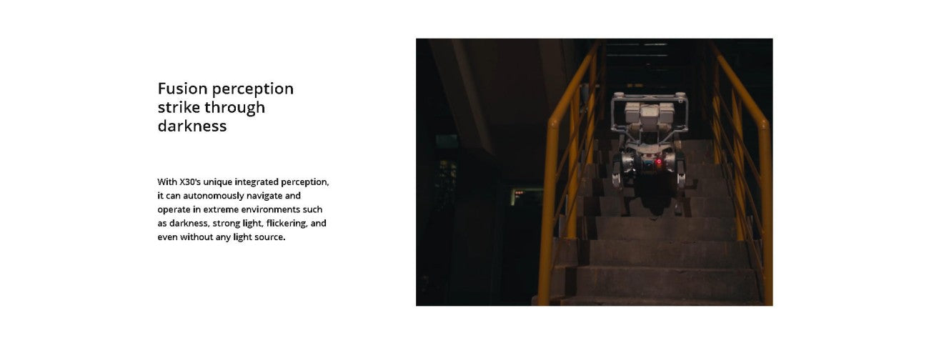 DEEP Robotics X30 Robot | Quadruped Robot Platform for Robotics Research and Field Robot Development detail image 4