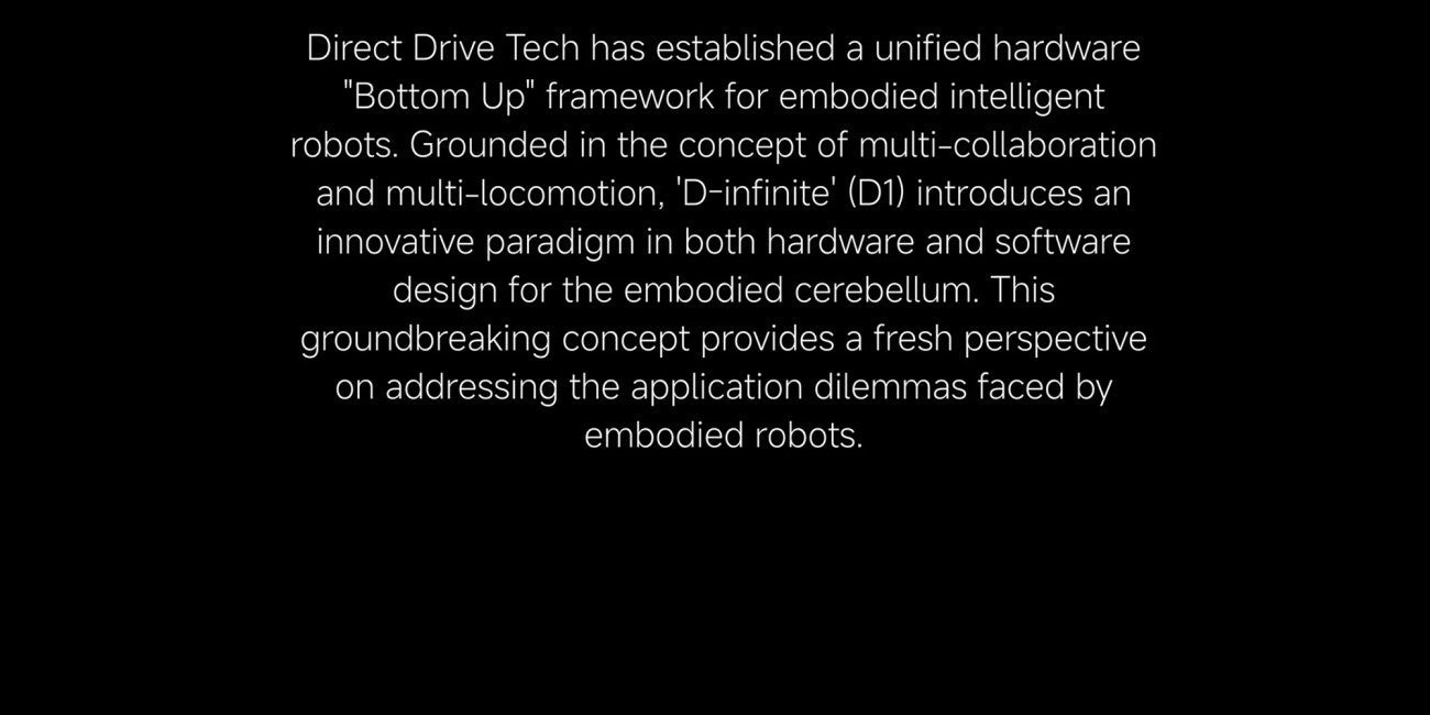 Direct Drive Tech D1 Robot | Quadruped Robot Platform for Robotics Research detail image 4