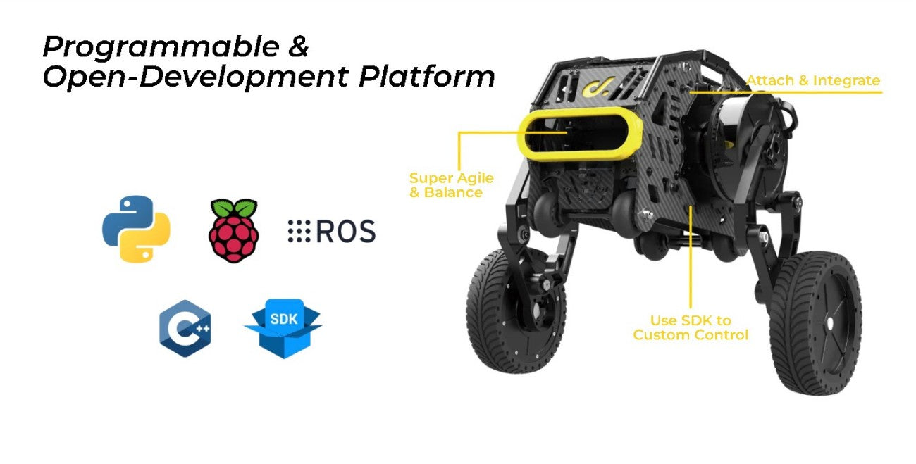 Direct Drive Tech DIABLO Robot | Quadruped Robot Platform for Robotics Research And Field Robot Development detail image 3