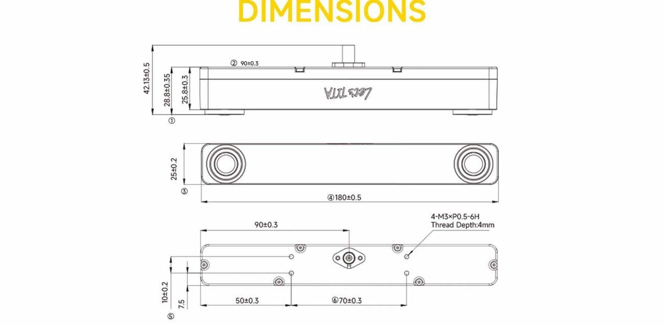 Direct Drive Tech TITA STEREO-GMSL2 CAMERA detail image 4
