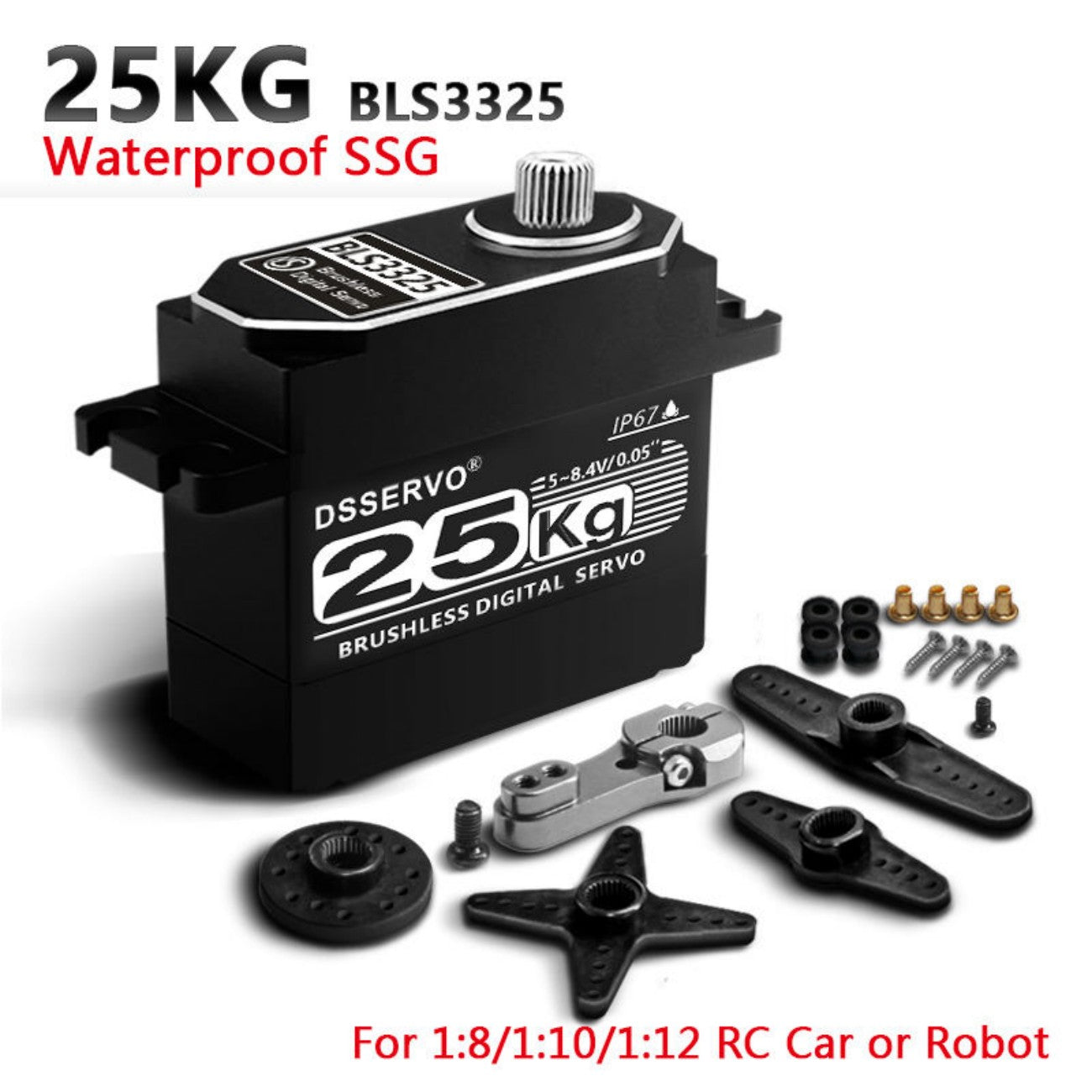 DSSERVO BLS3325 Servo Motor detail image 1