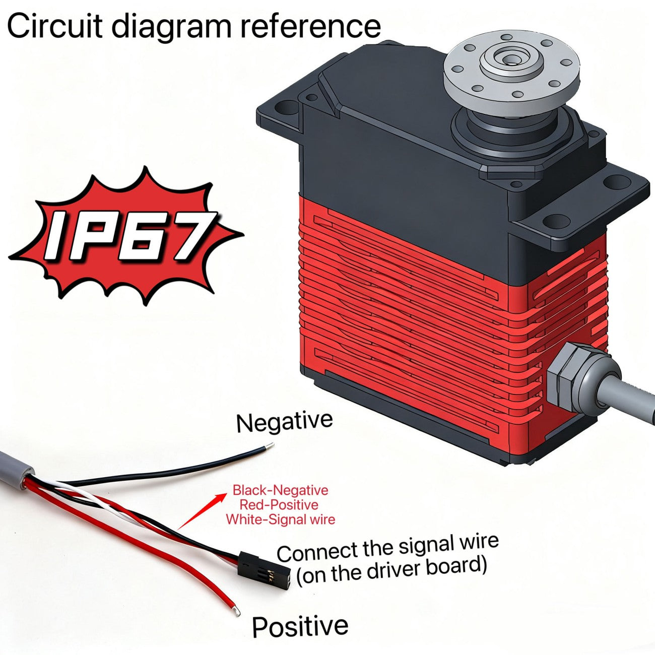 DSSERVO DES150 Servo Motor detail image 2