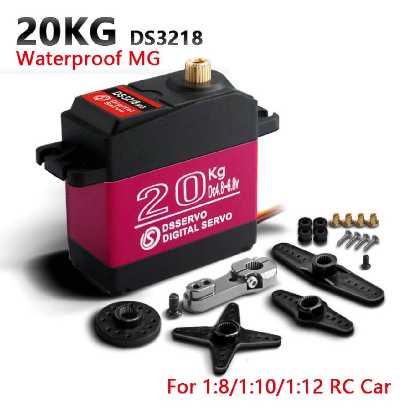 DSSERVO DS3218 MG Servo Motor detail image 1