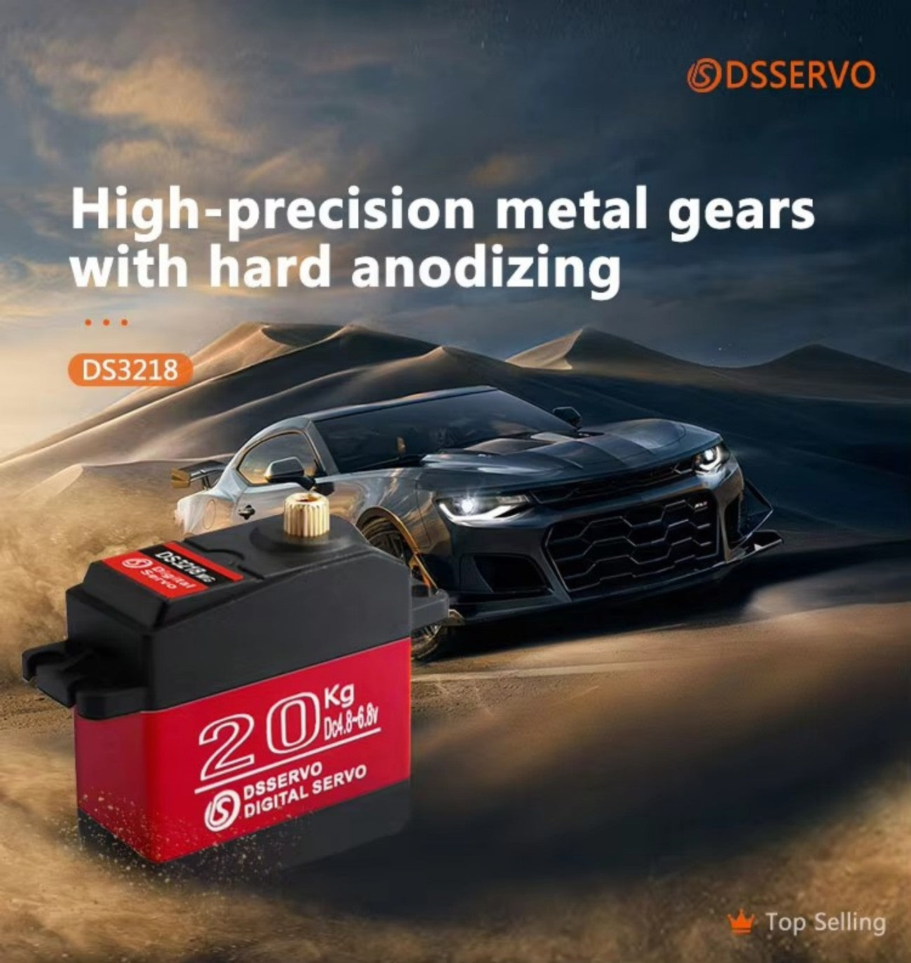 DSSERVO DS3218 MG Servo Motor detail image 2