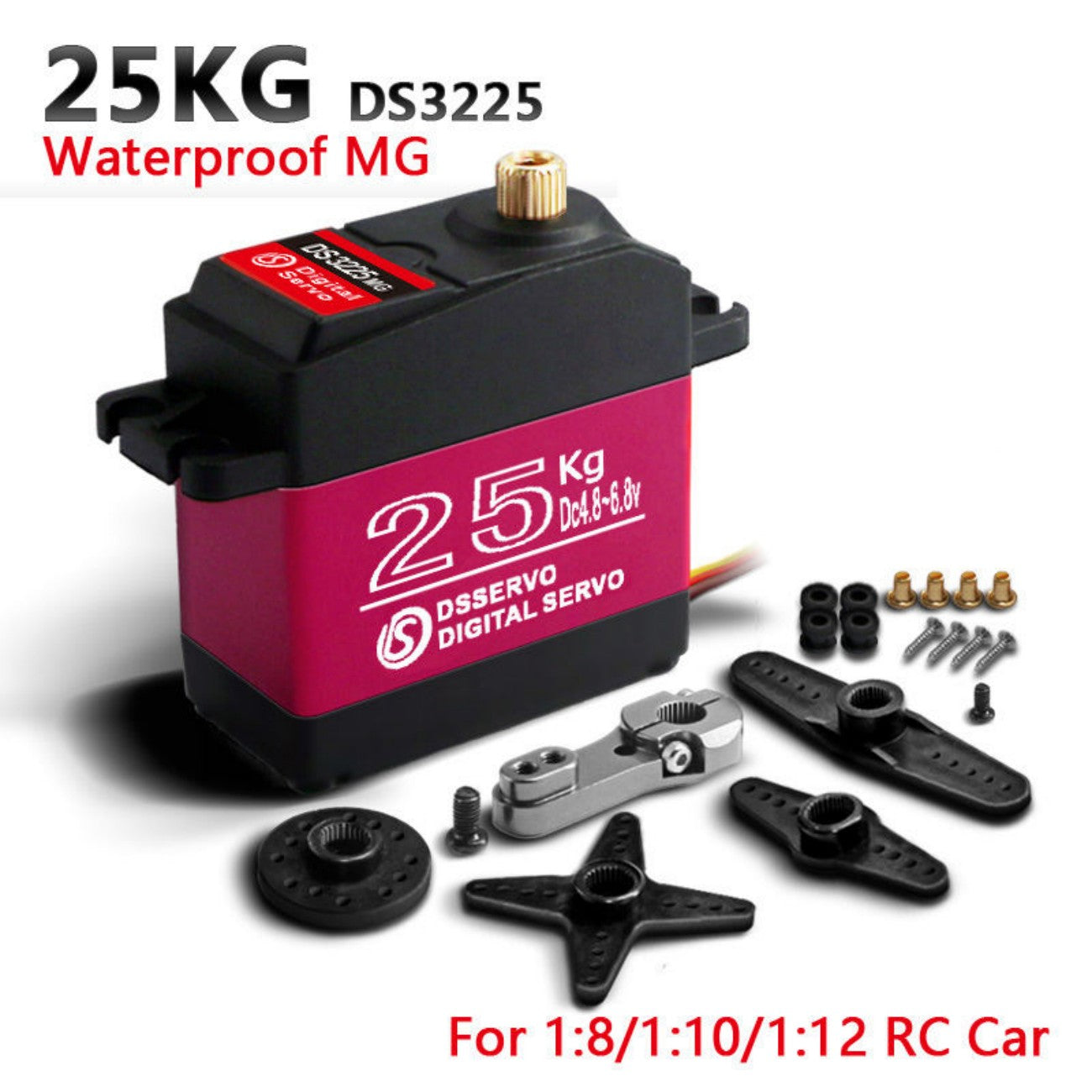 DSSERVO DS3225 MG Servo Motor detail image 1