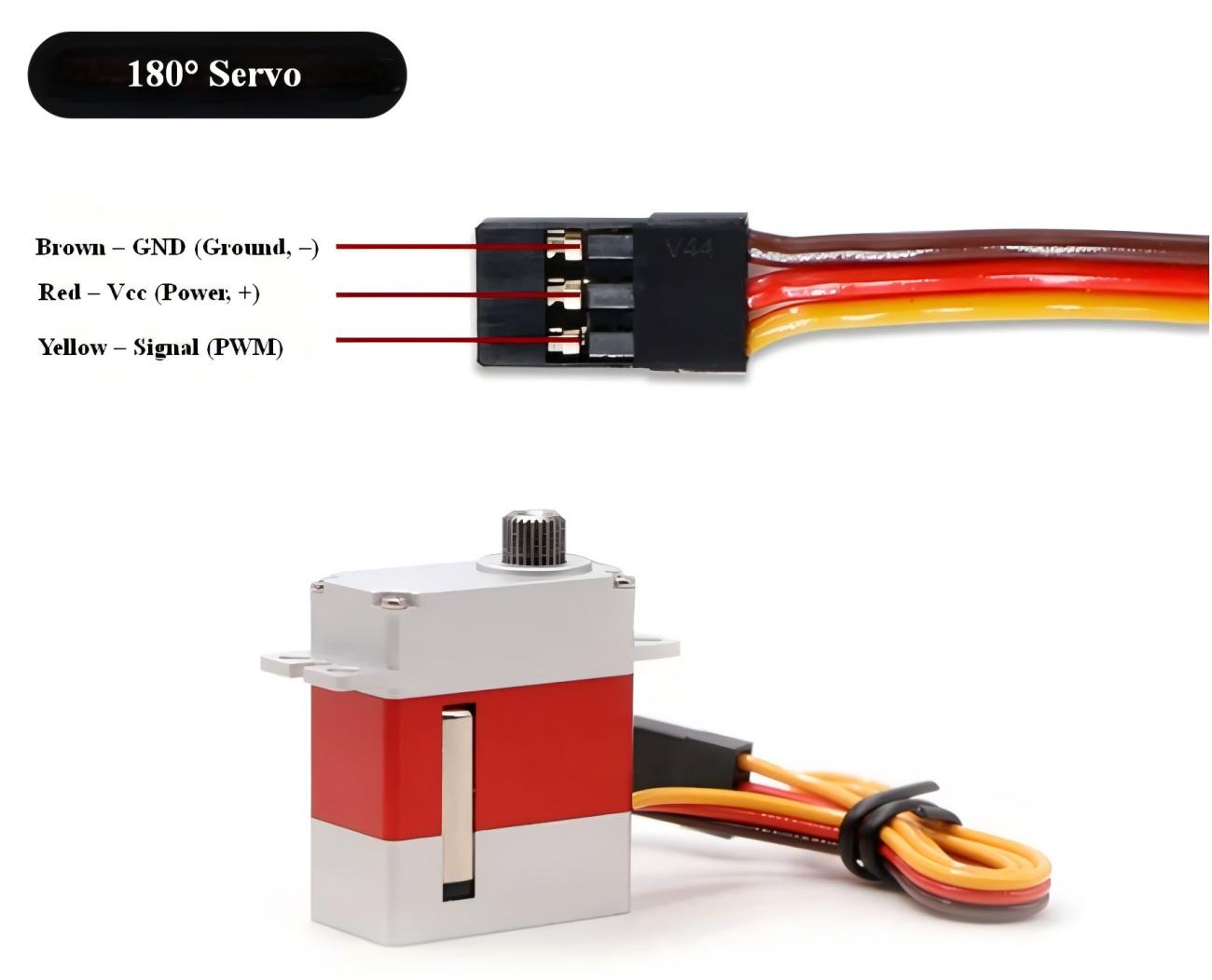 DSSERVO MG90S Servo Motor detail image 2