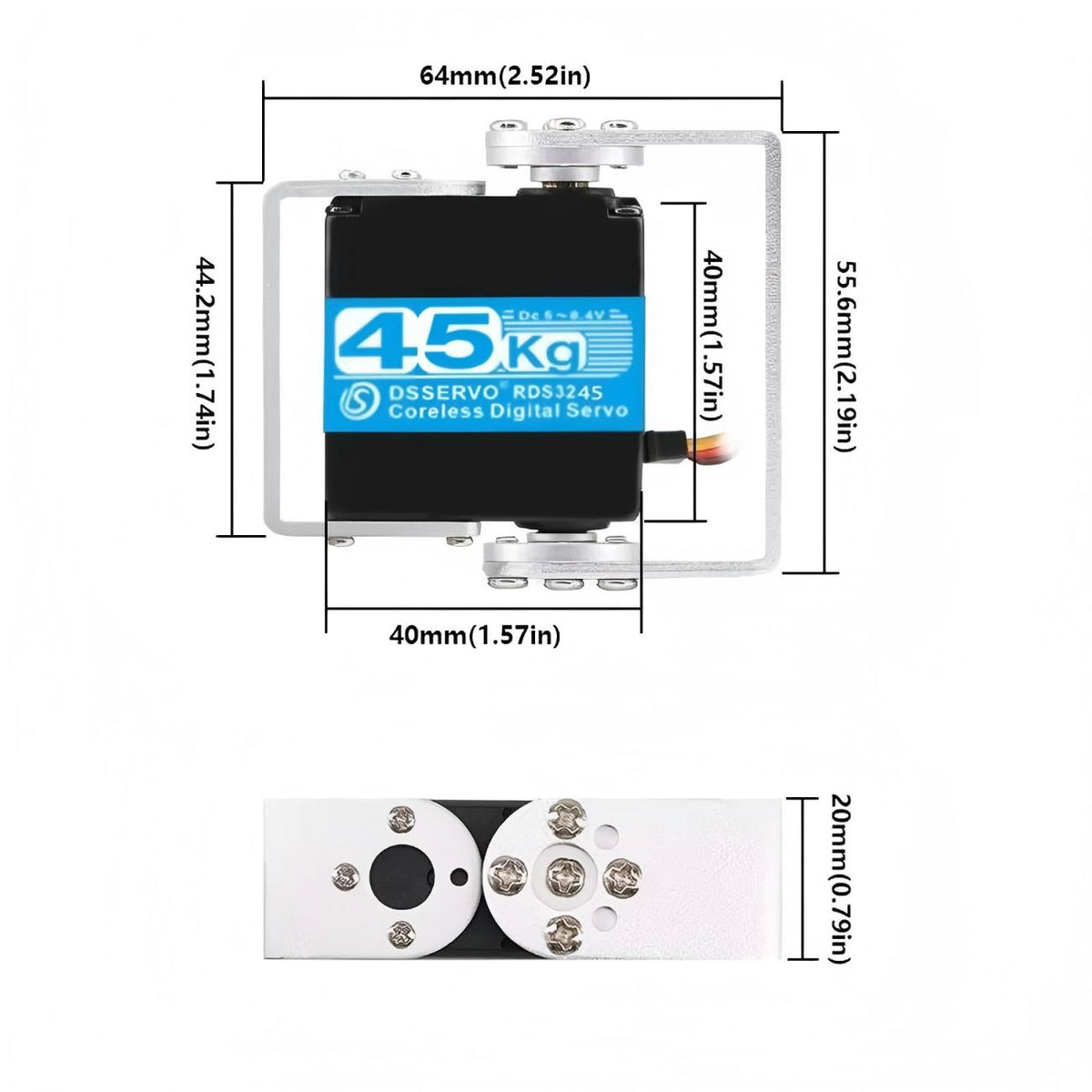 DSSERVO RDS3245 Servo Motor detail image 2